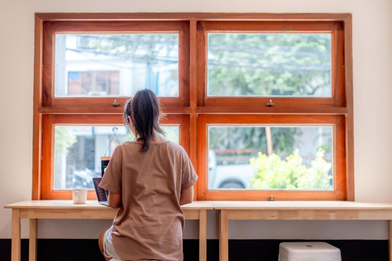 Socialer Coliving & Coworking Space Čiang Mai Exteriér fotografie