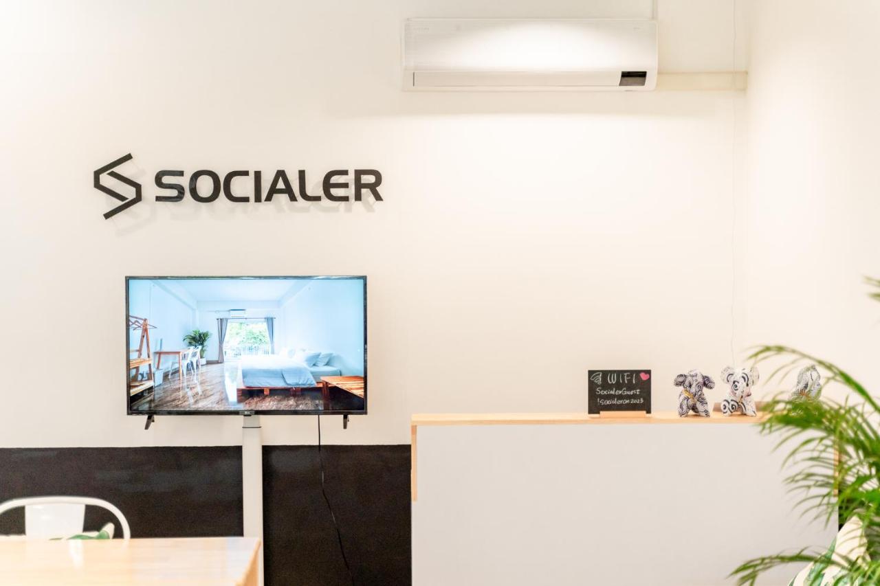 Socialer Coliving & Coworking Space Čiang Mai Exteriér fotografie