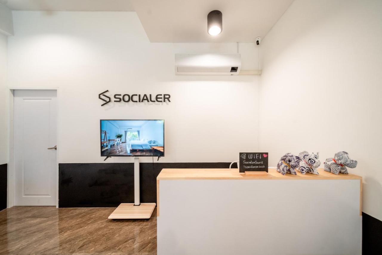 Socialer Coliving & Coworking Space Čiang Mai Exteriér fotografie