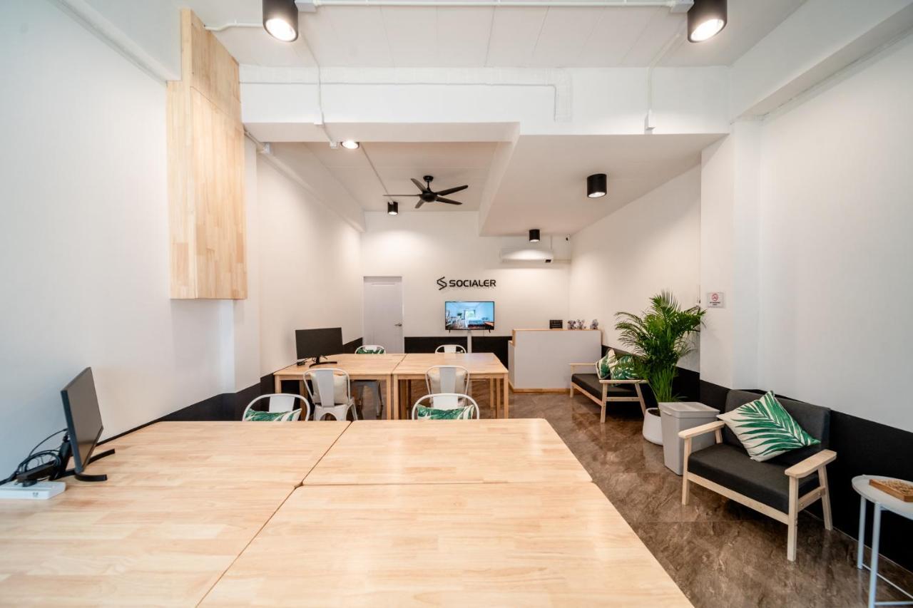 Socialer Coliving & Coworking Space Čiang Mai Exteriér fotografie